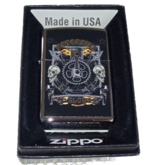 Αναπτήρας Zippo "Motor Club Skulls"