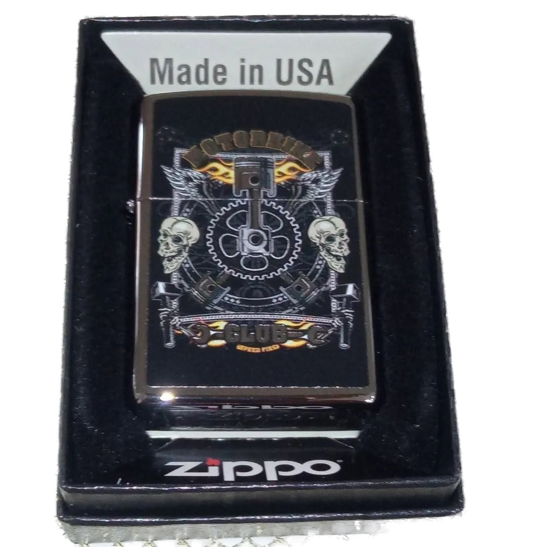Αναπτήρας Zippo "Motor Club Skulls"